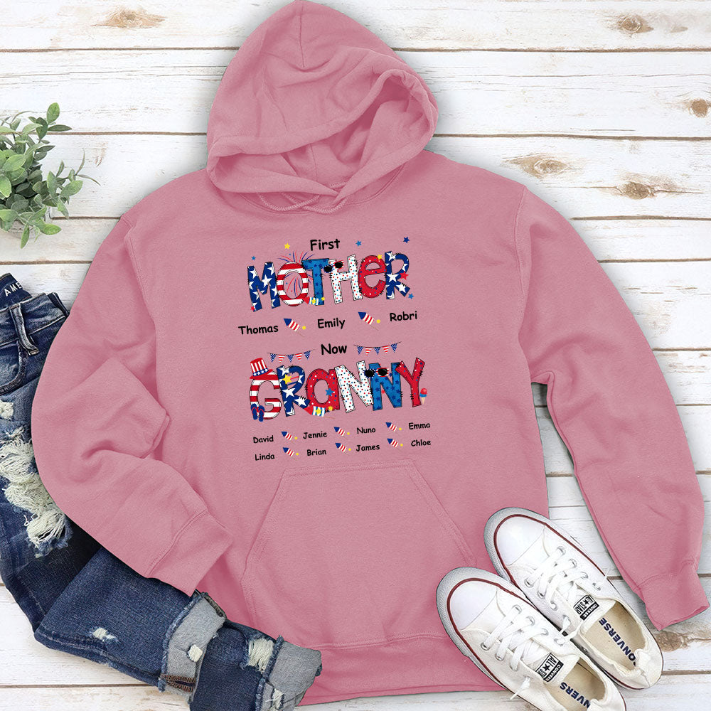 Happiness Is Being A Mom - Personalized Custom Hoodie