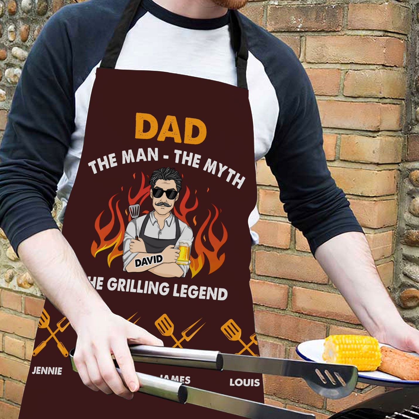 Grilling Legend - Personalized Custom Apron