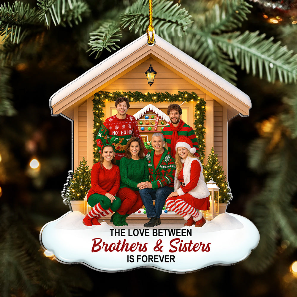 The Love Between - Personalized Custom Acrylic Ornament