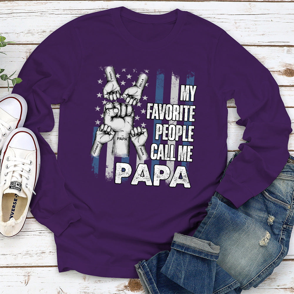 Favorite People - Personalized Custom Shirt
