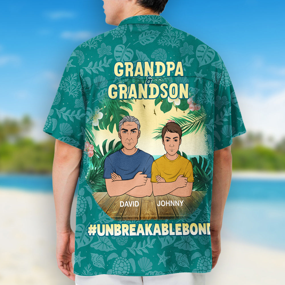 Unbreakable Bond - Personalized Custom Hawaiian Shirt