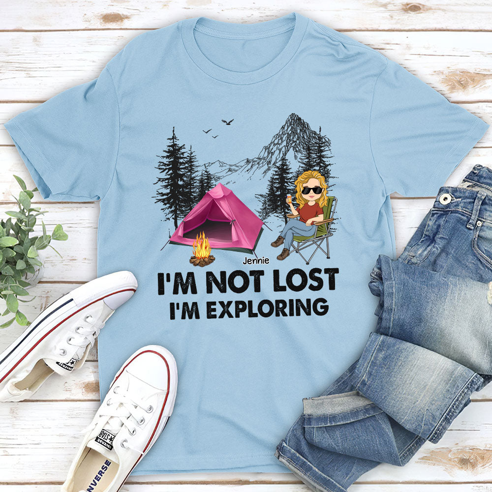 Not Lost - Personalized Custom Unisex T-shirt