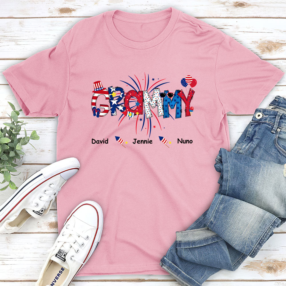 Great Mom Happy Holidays - Personalized Custom Unisex T-shirt