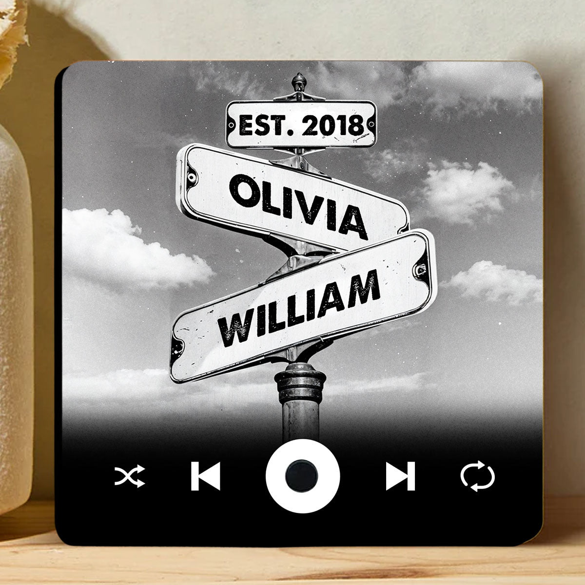 Love You Still - Personalized Custom Music Fridge Magnet