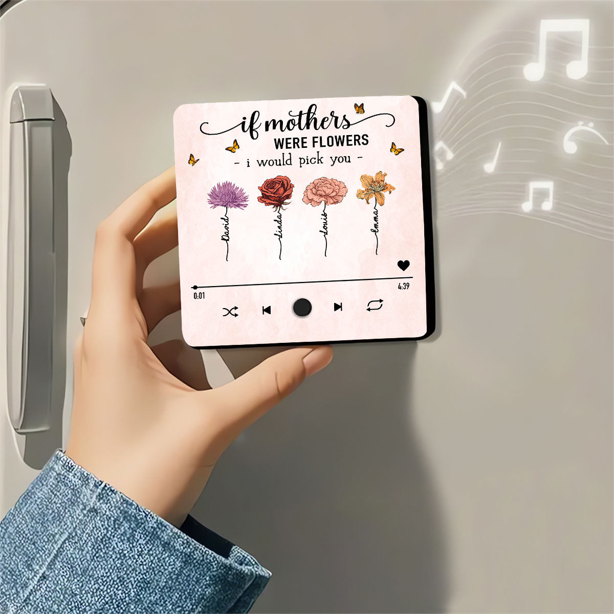 I Would Pick You - Personalized Custom Music Fridge Magnet