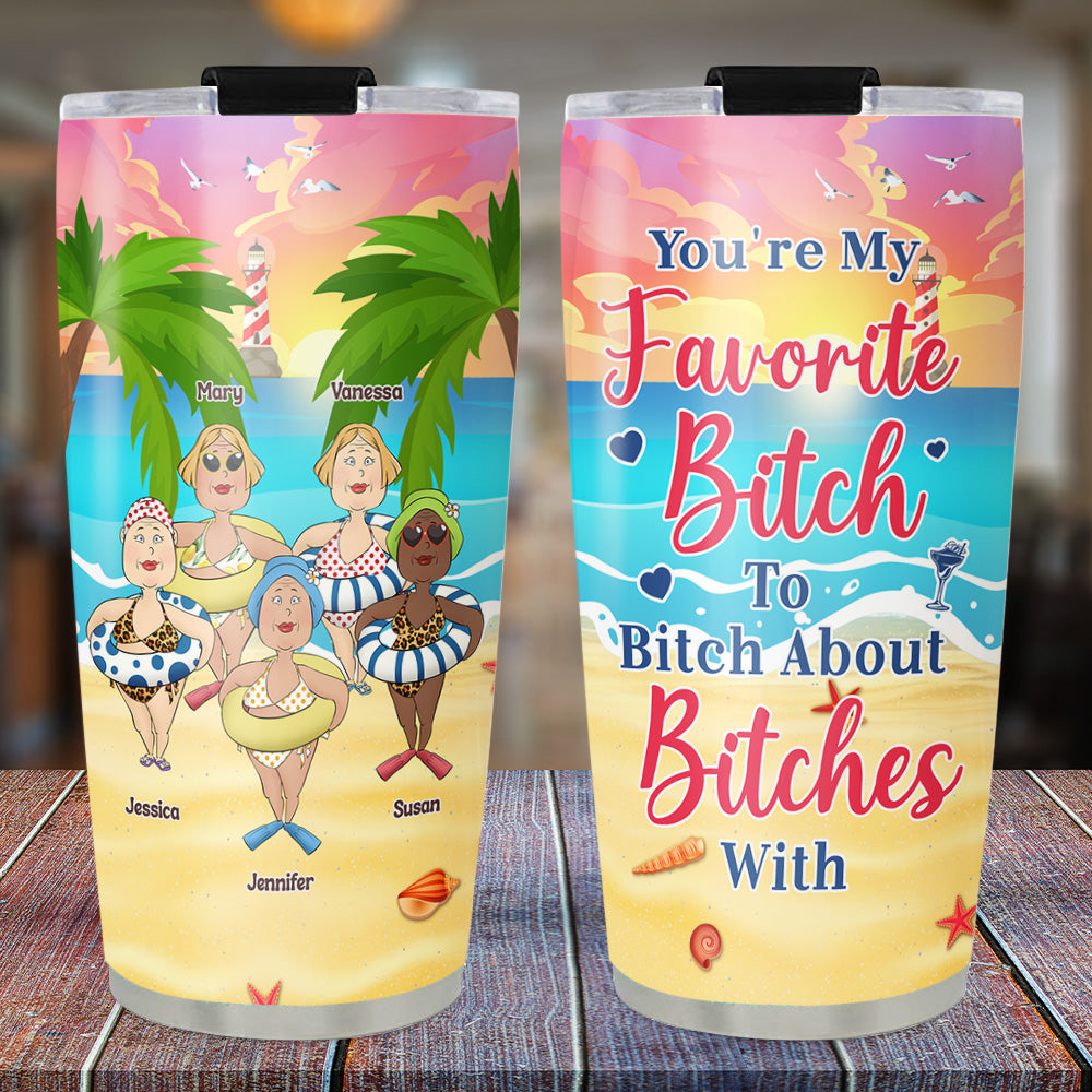 The Sisters We Choose For Ourselves - Personalized Custom Tumbler