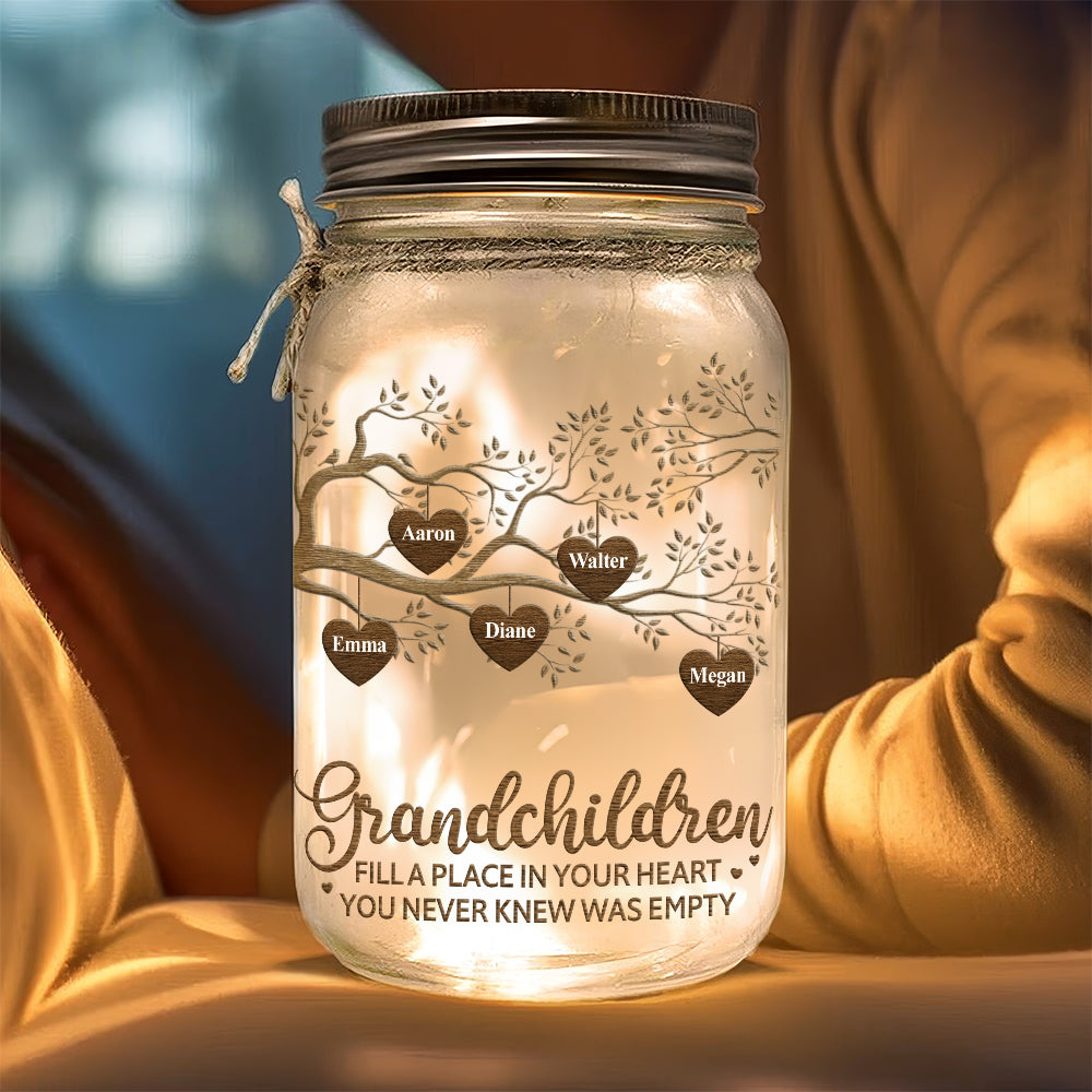 The Greatest Blessing - Personalized Custom Mason Jar Light