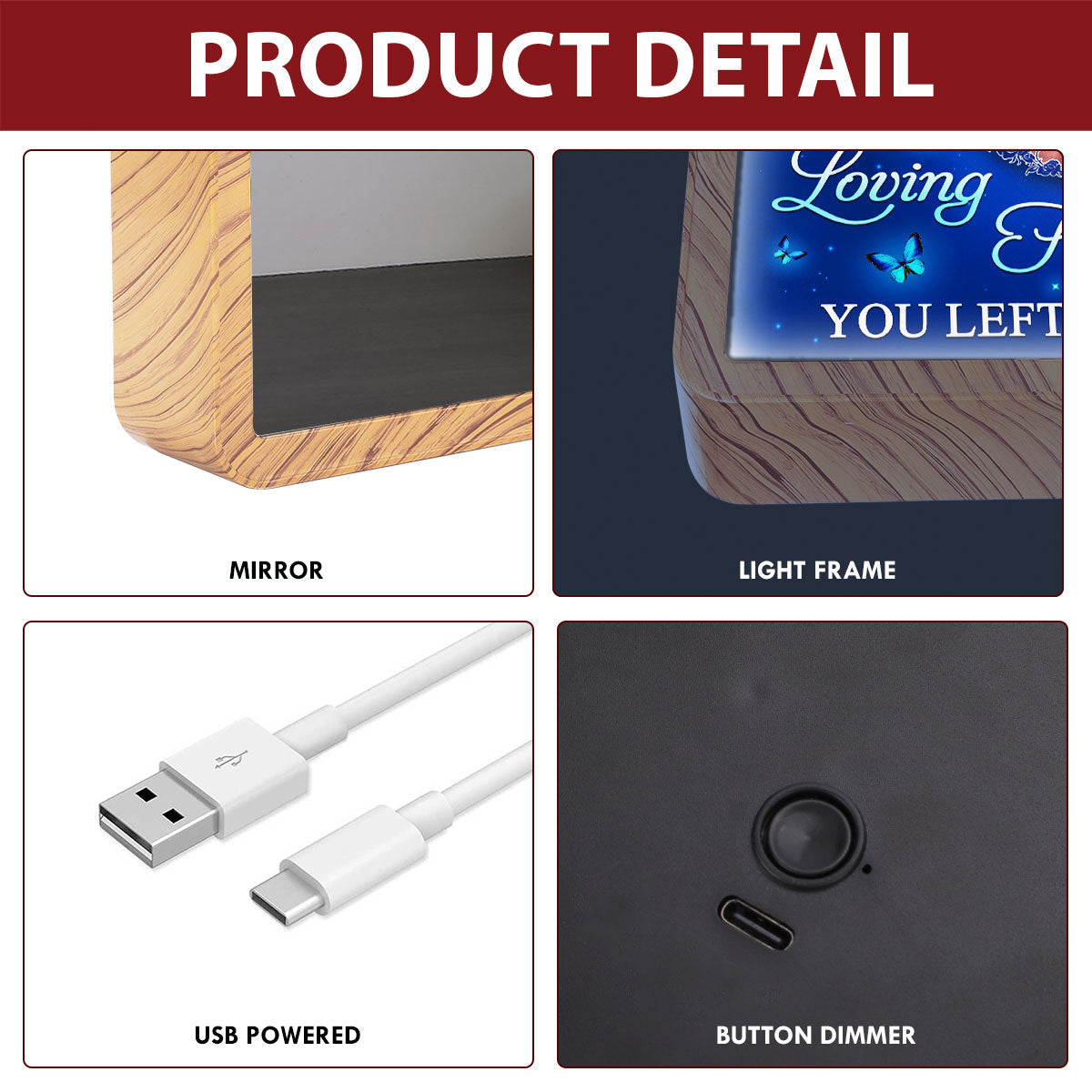 Hearts And Minds - Personalized Custom Magic Mirror