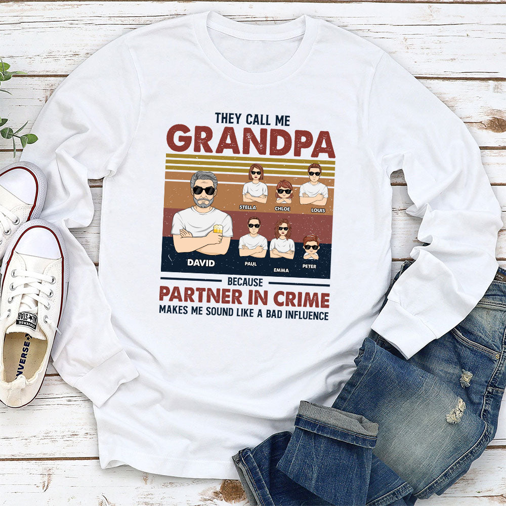 Partner In Crime - Personalized Custom Shirt