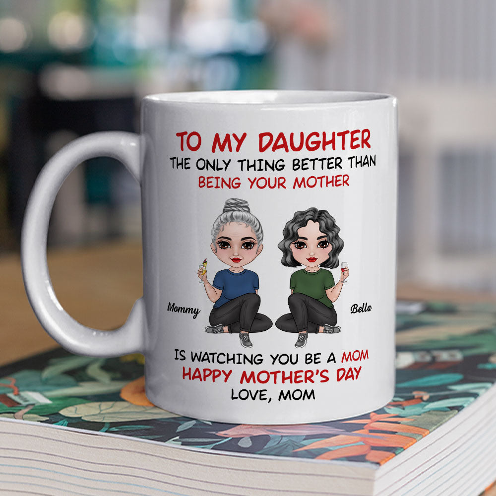Heartfelt Mother - Personalized Custom Coffee Mug