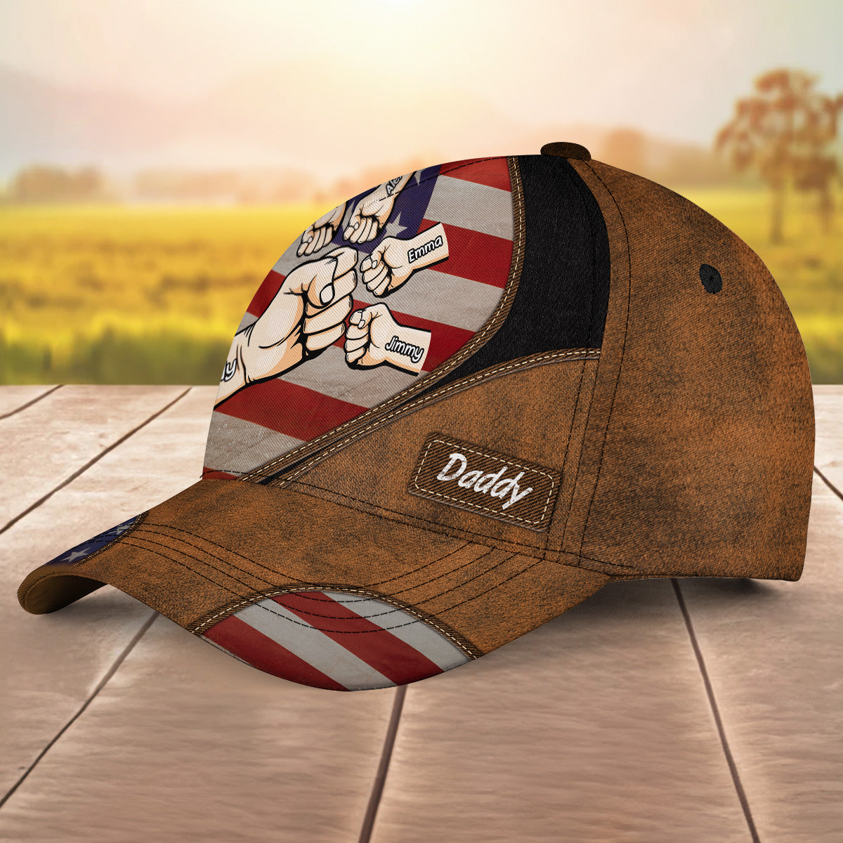 Worlds Best Dad - Personalized Classic Cap