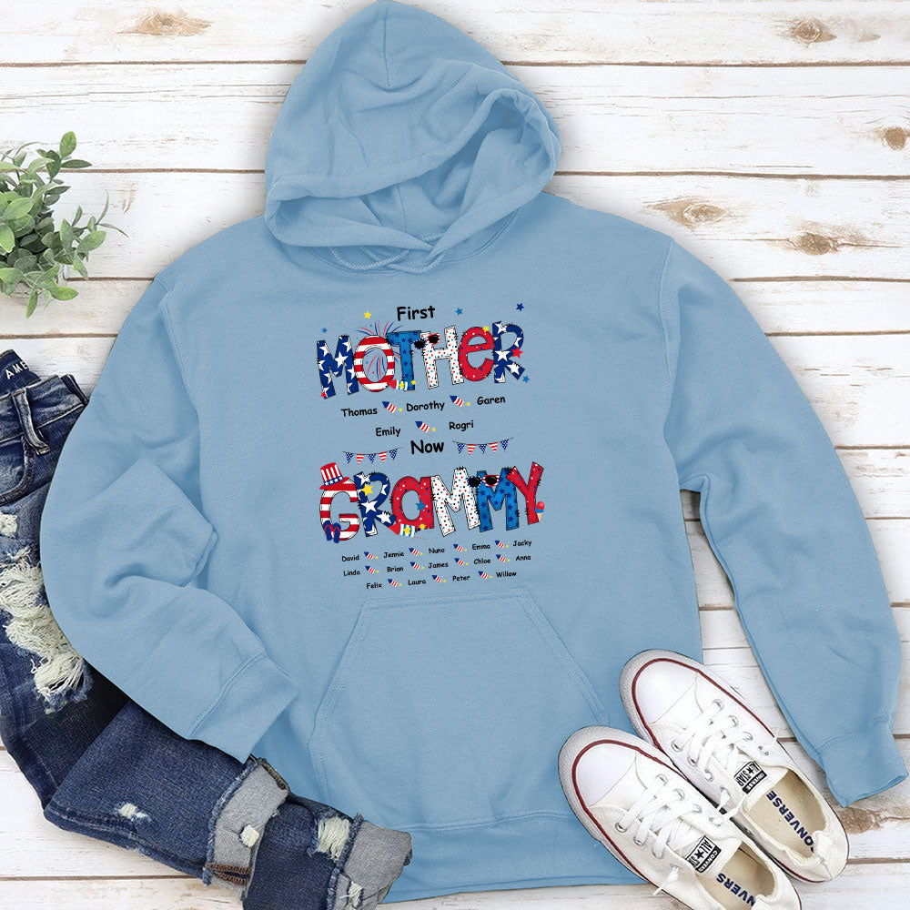 Happiness Is Being A Mom - Personalized Custom Hoodie