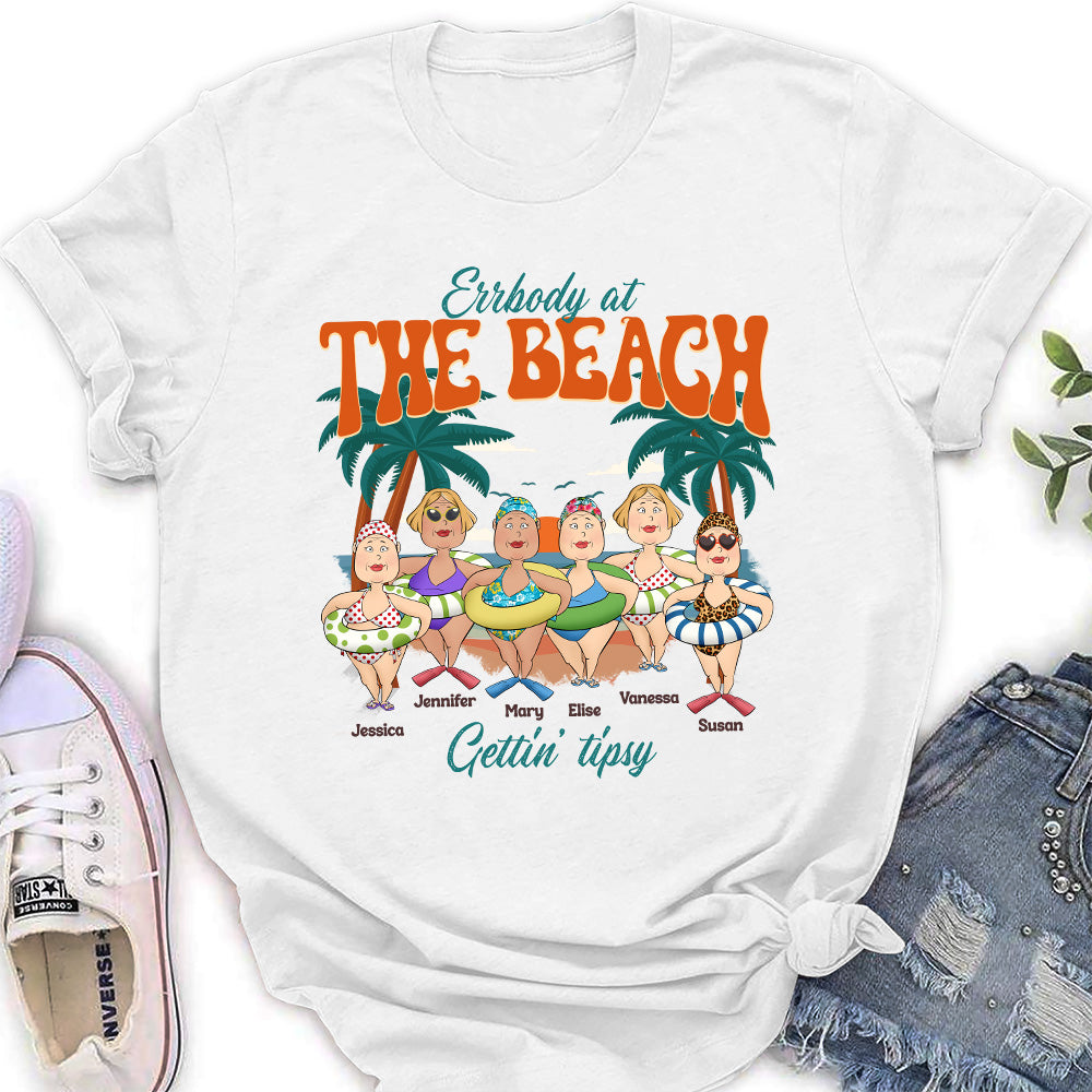 Errbody At The Beach - Personalized Custom Shirt
