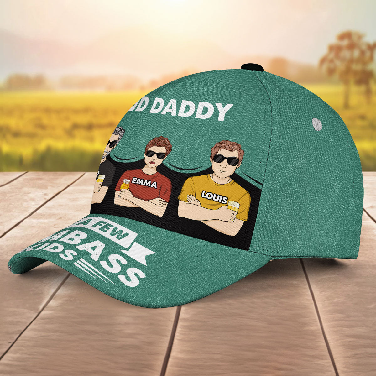 Proud Father - Personalized Classic Cap