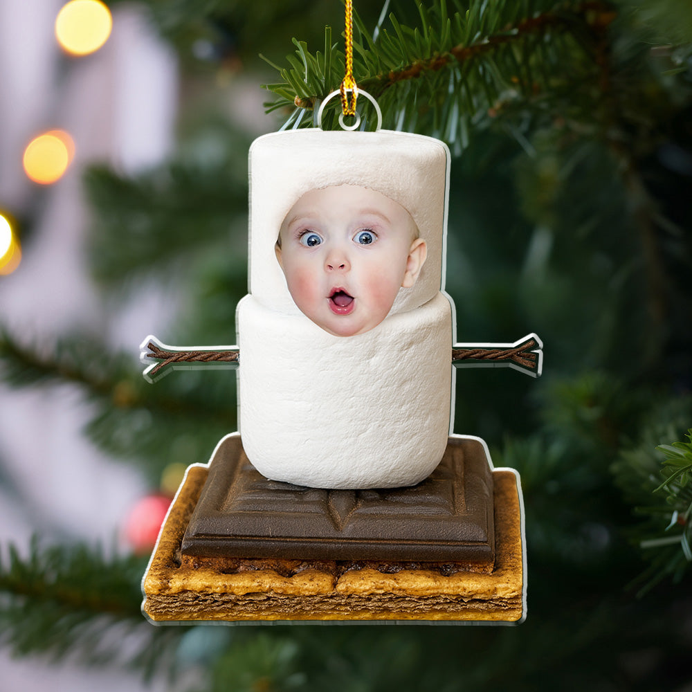 Sweet Smore Snow First Christmas - Personalized Custom Acrylic Ornament