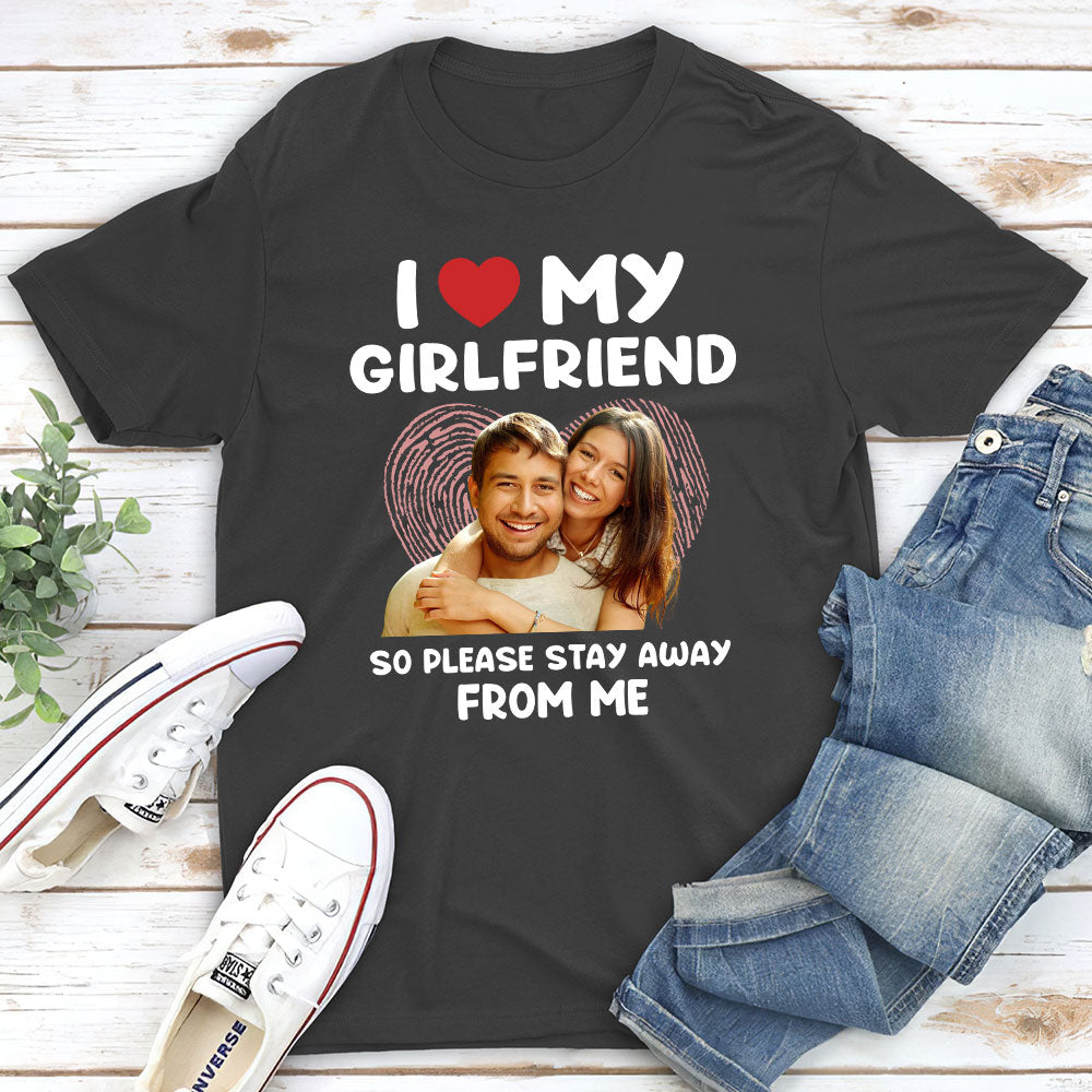 My Girlfriend - Personalized Custom Unisex T-shirt