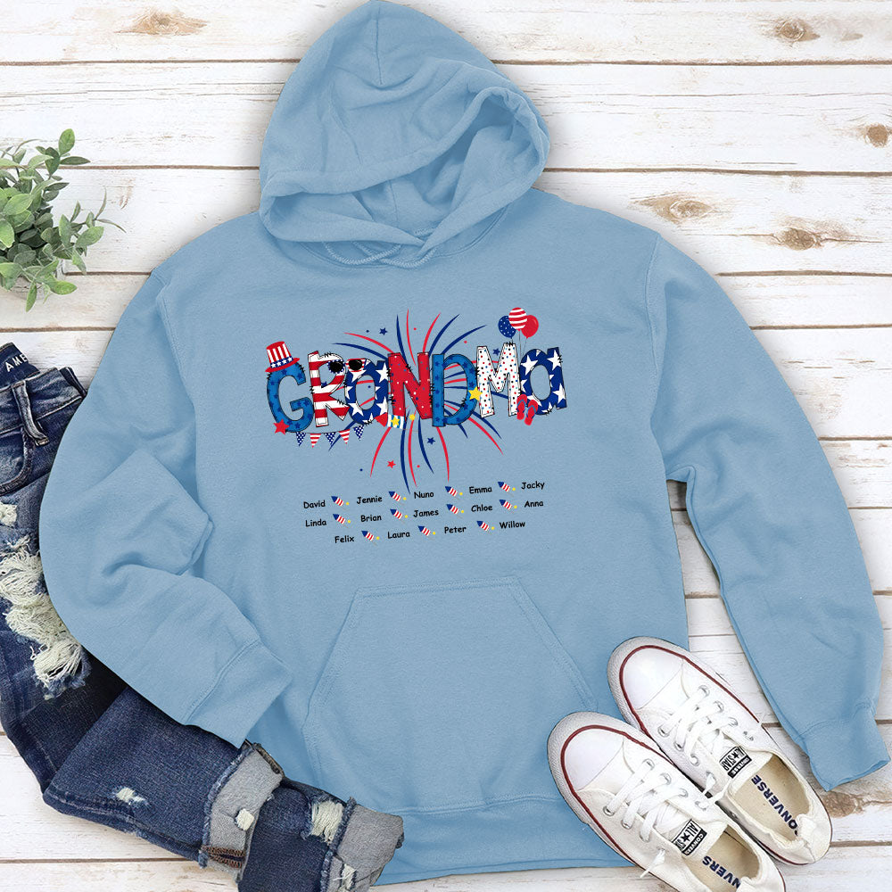 Great Mom Happy Holidays - Personalized Custom Hoodie
