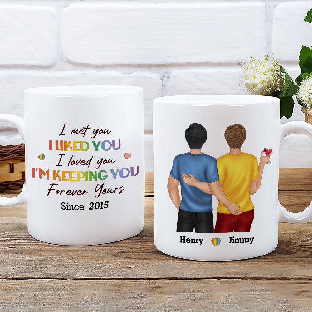 Forever Yours - Personalized Custom Coffee Mug