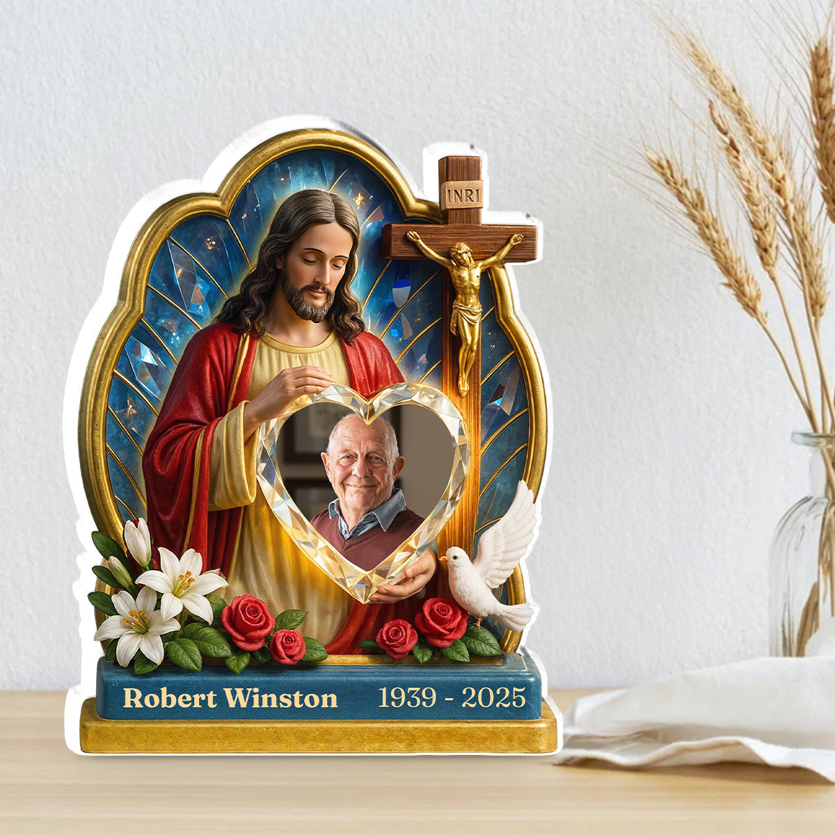 Guardian Of My Heart - Personalized Custom Acrylic Plaque