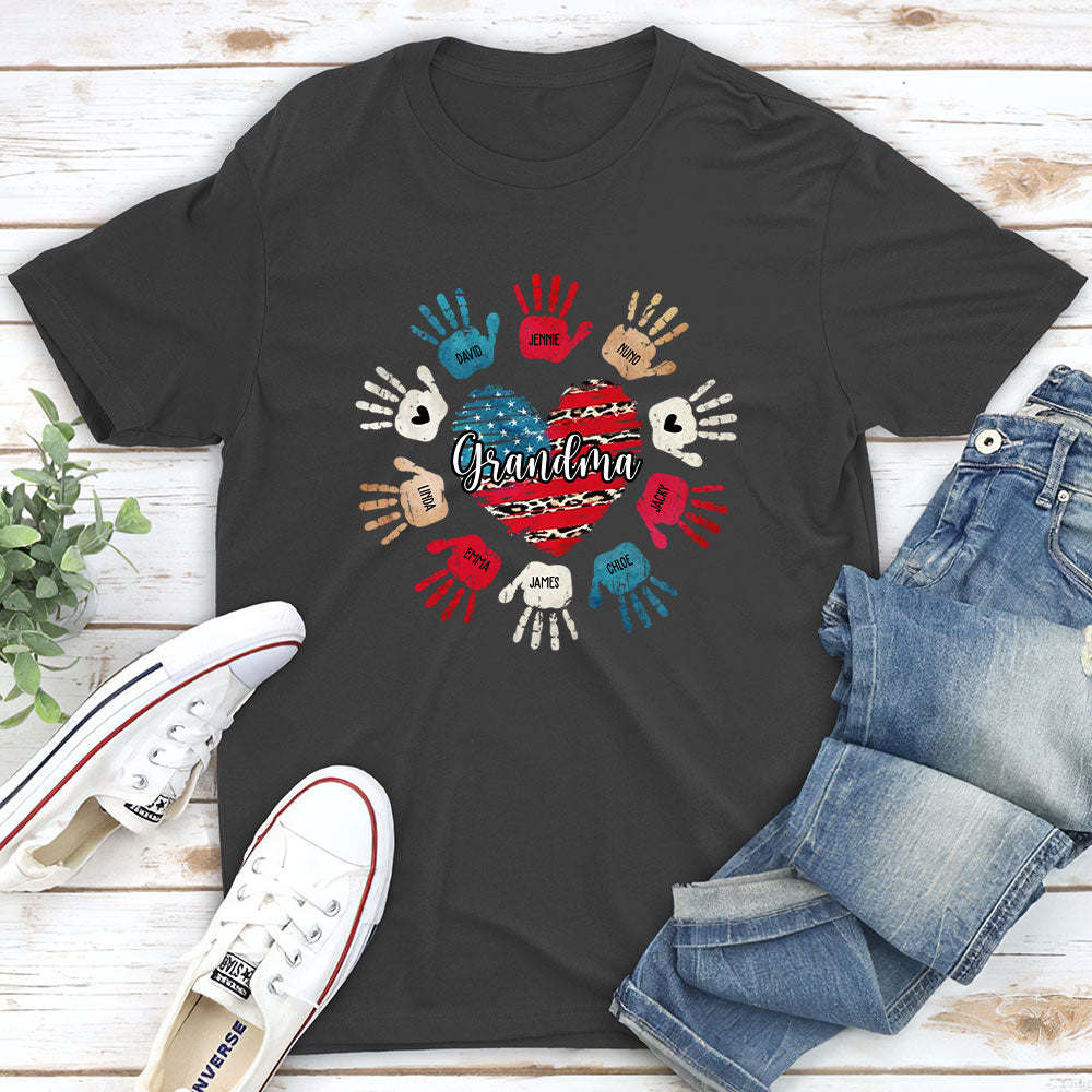 Heart And Hands - Personalized Custom Unisex T-shirt