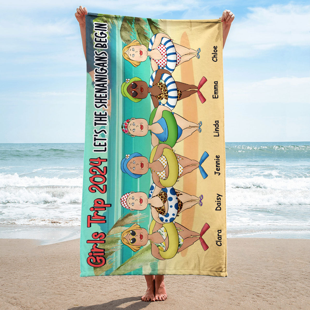 Cheaper Than Therapy - Personalized Custom Beach Towel