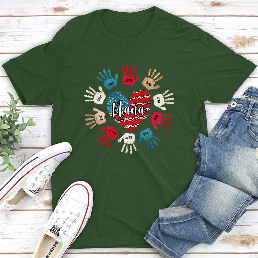 Heart And Hands - Personalized Custom Unisex T-shirt