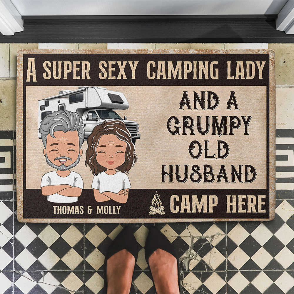 A Super Sexy - Personalized Custom Doormat