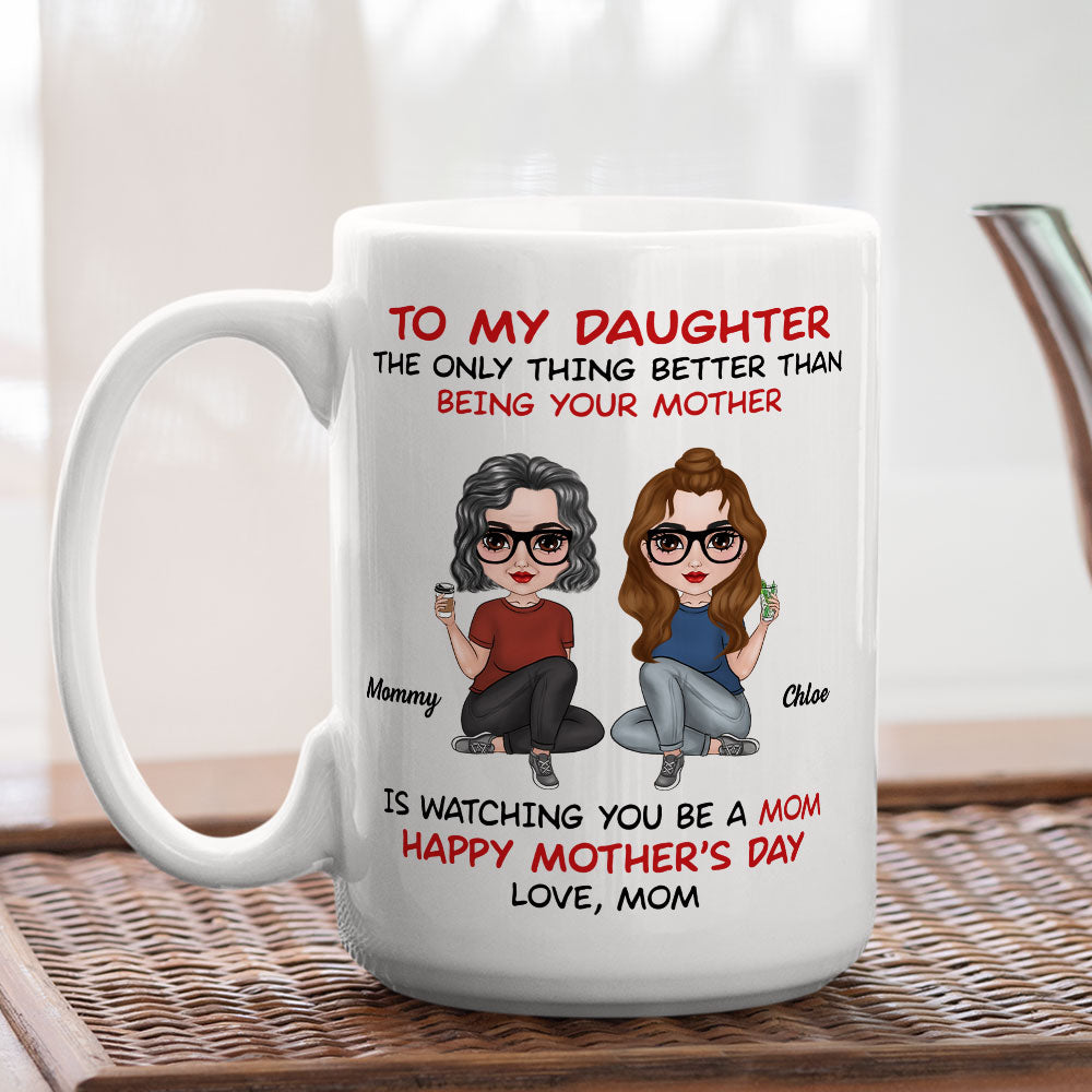 Heartfelt Mother - Personalized Custom Coffee Mug
