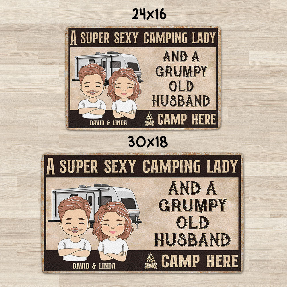 A Super Sexy - Personalized Custom Doormat