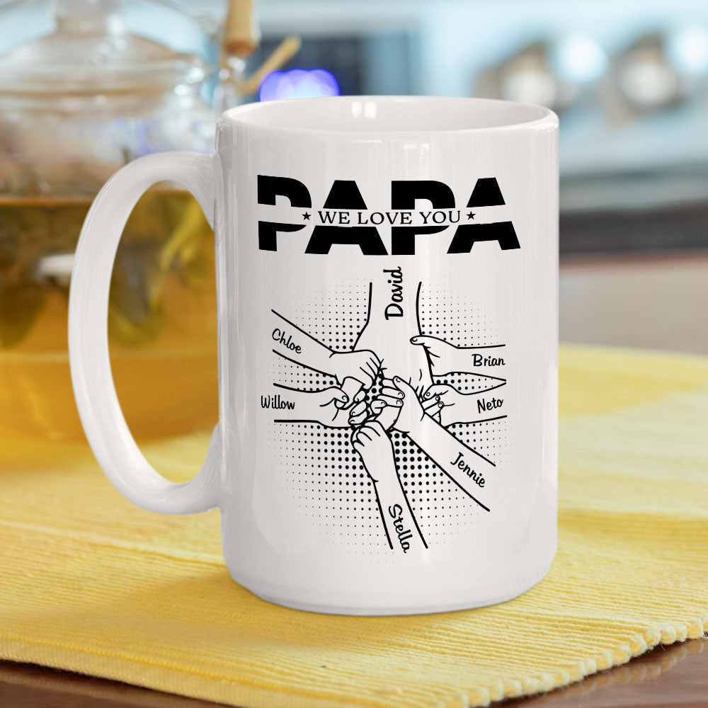 We Love You - Personalized Custom Mug