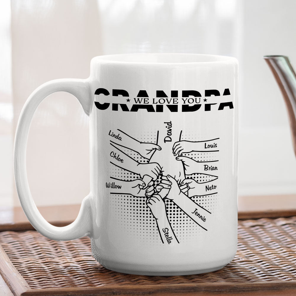 We Love You - Personalized Custom Mug