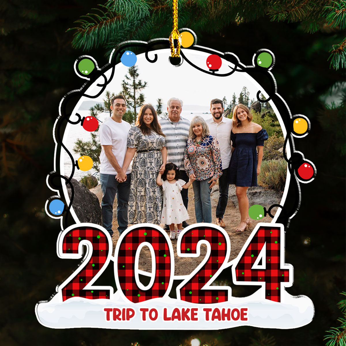 Best Memories - Personalized Custom Acrylic Ornament