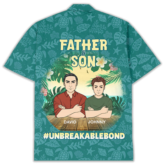 Unbreakable Bond - Personalized Custom Hawaiian Shirt