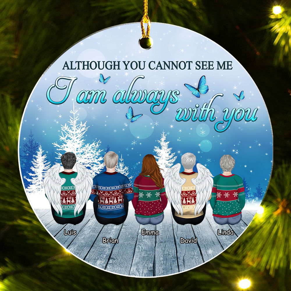 Always With You - Personalized Custom Acrylic Ornament