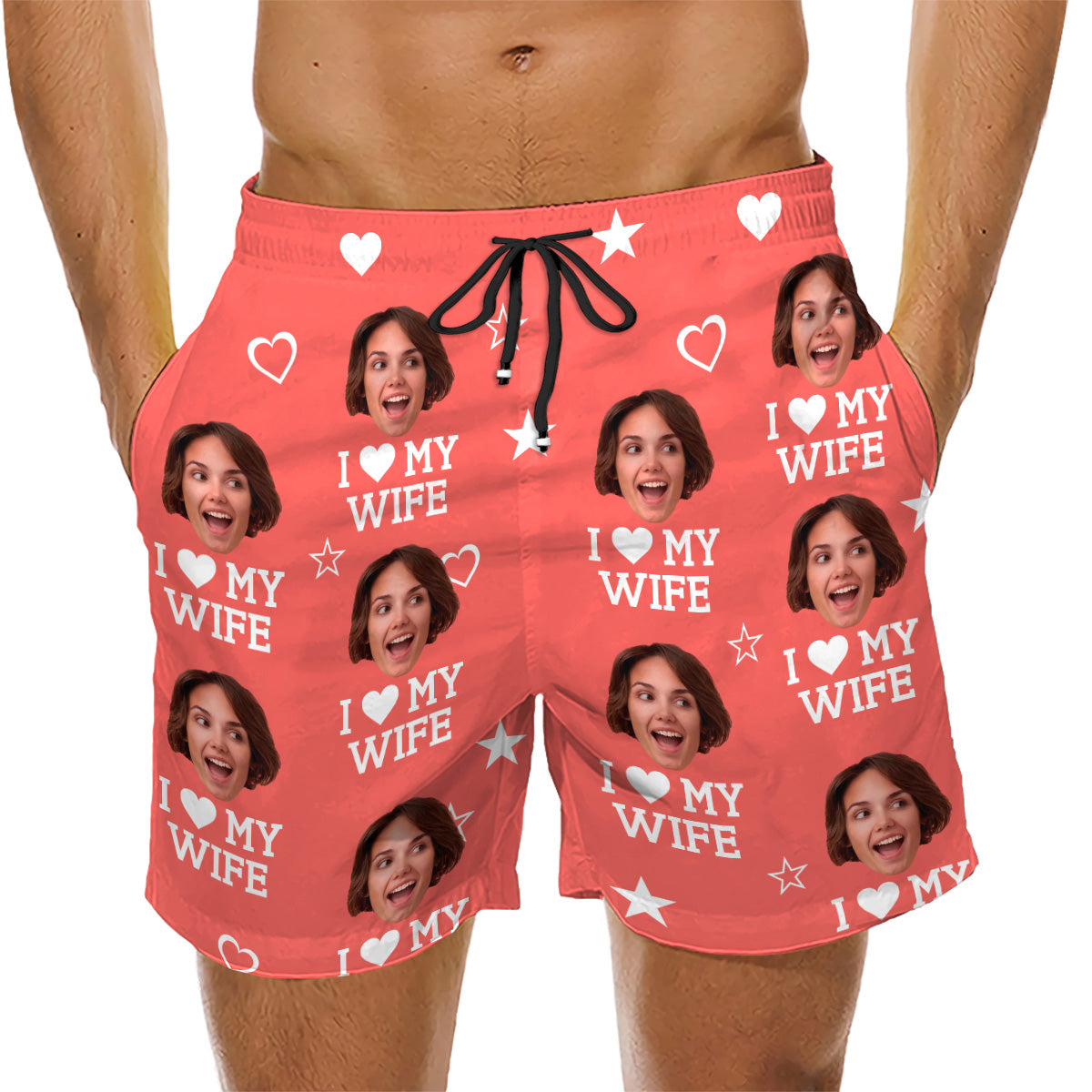 You Have A Tropical Vibe - Personalized Custom Beach Shorts