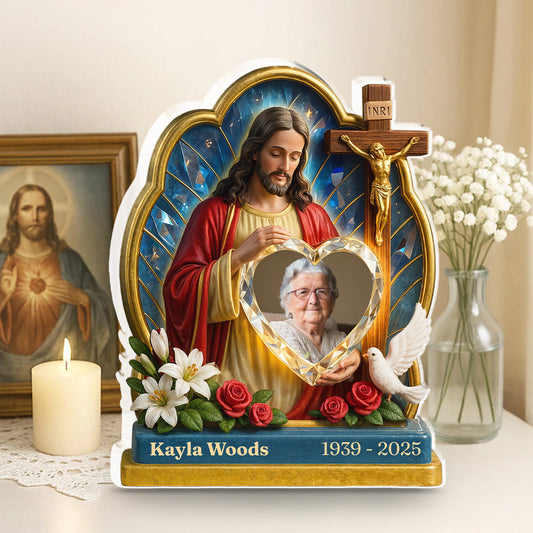 Guardian Of My Heart - Personalized Custom Acrylic Plaque