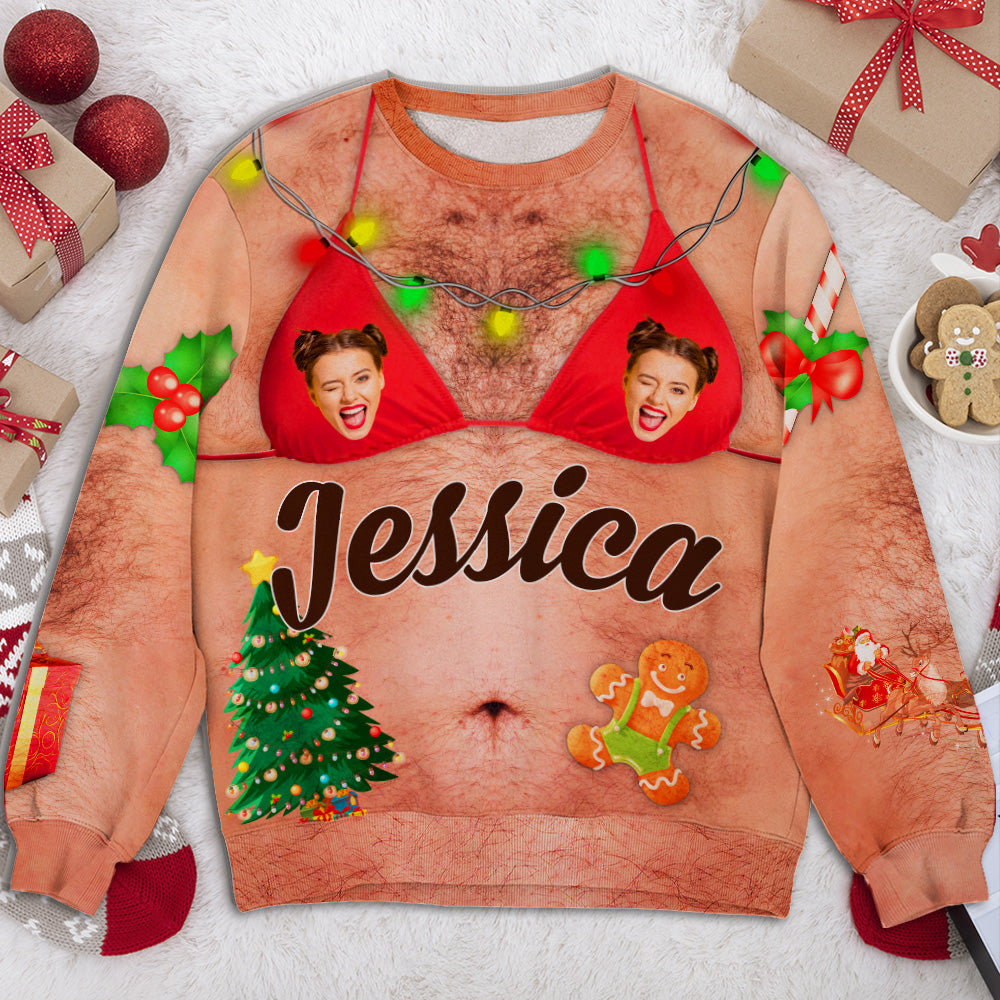 Jingle Bell - Personalized Custom All-Over-Print Sweatshirt