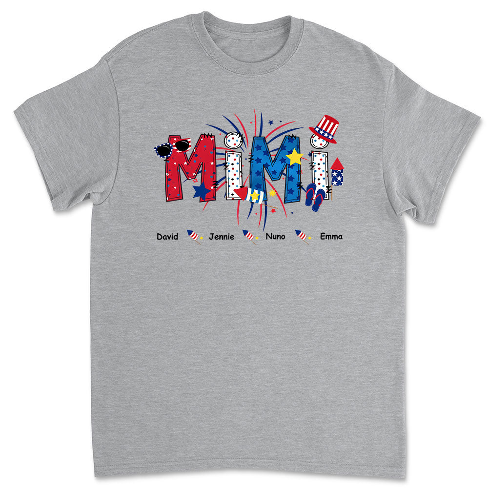 Great Mom Happy Holidays - Personalized Custom Unisex T-shirt