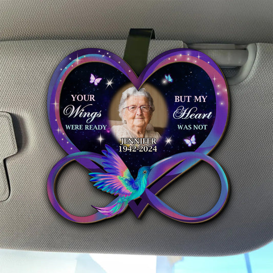 Keep You By My Side - Personalized Custom Car Visor Clip