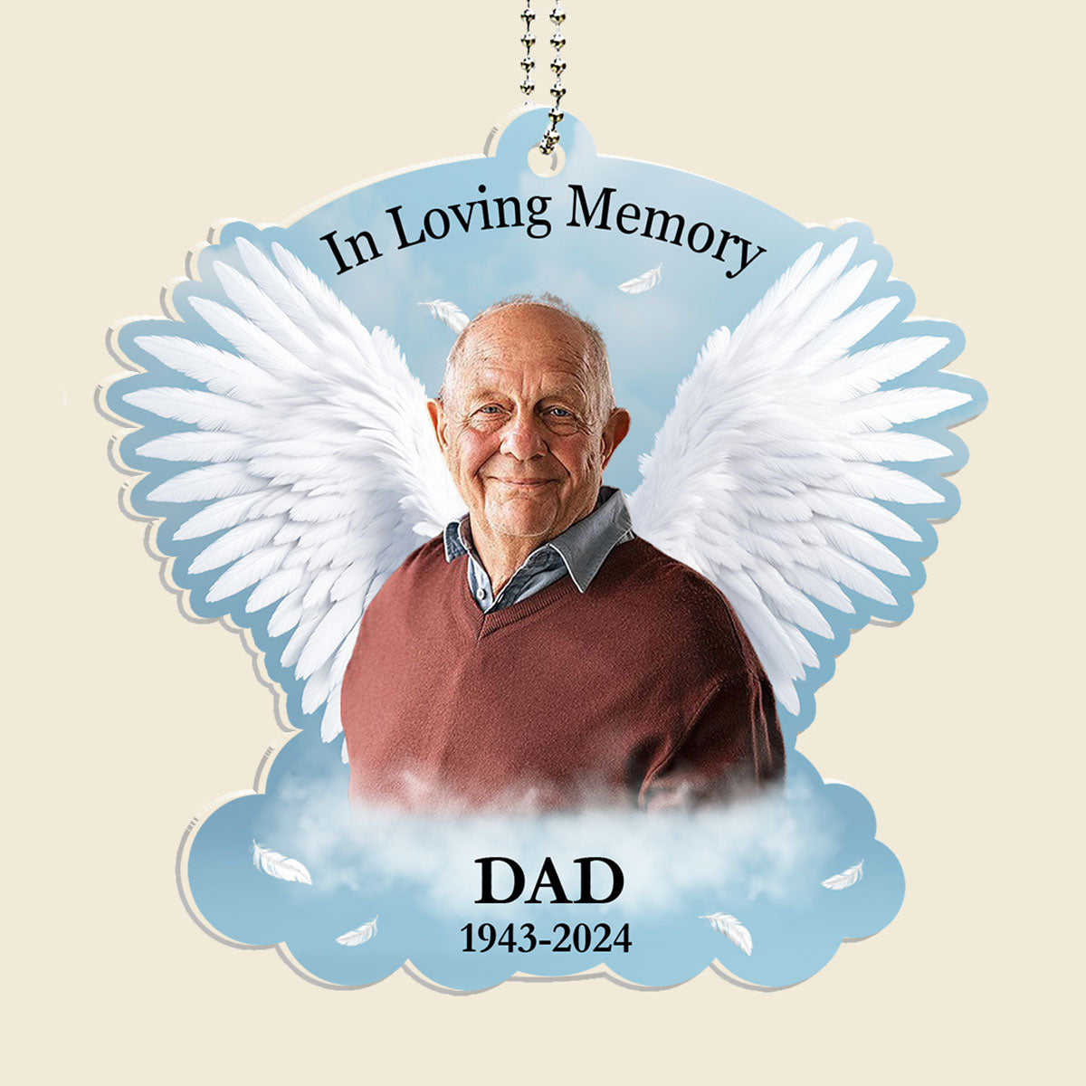 Always With You - Personalized Custom Car Ornament