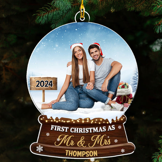 You Are My Christmas Wish - Personalized Custom Acrylic Ornament