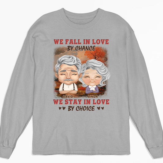 We Stay In Love - Personalized Custom Long Sleeve T-shirt
