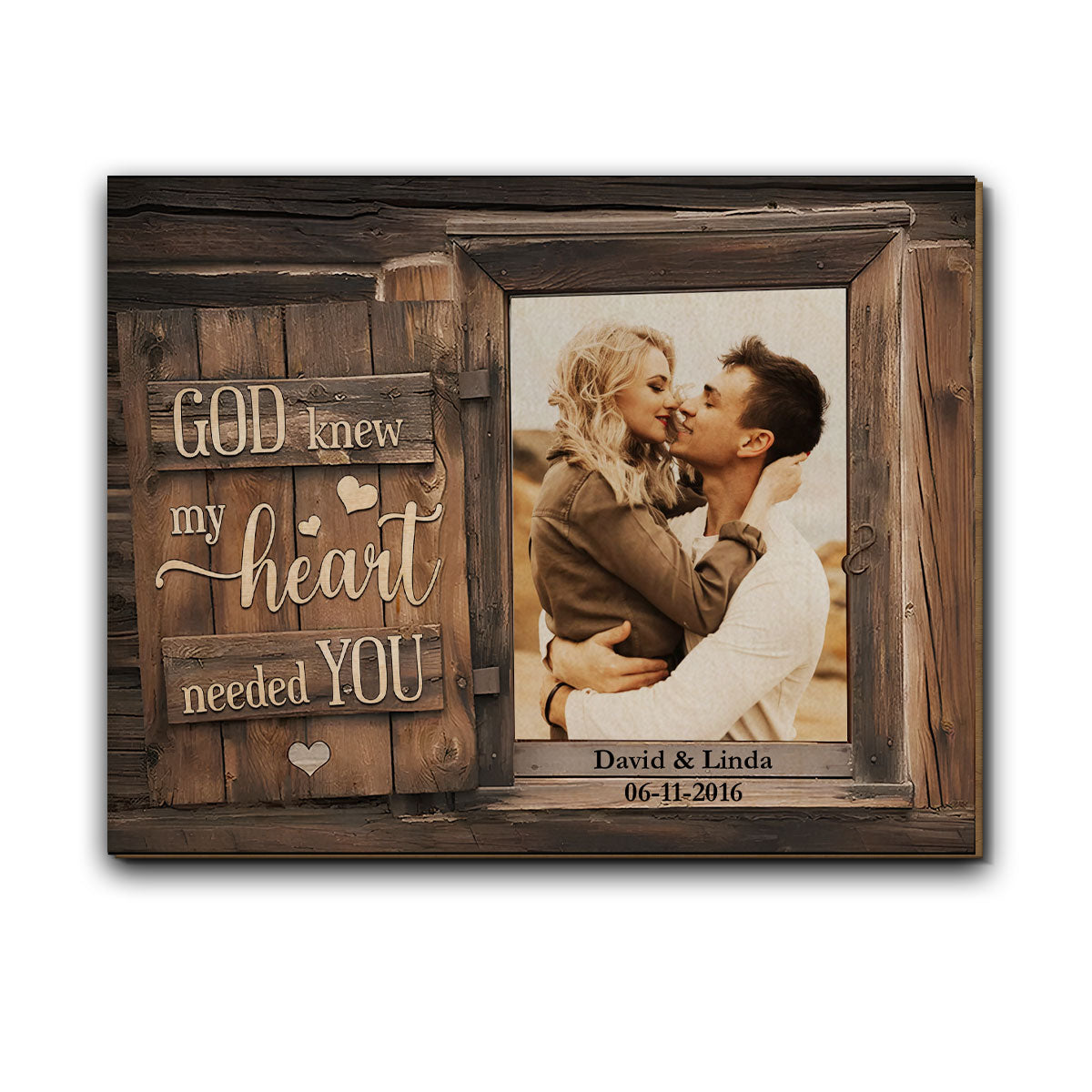 My Heart Needs You - Personalized Custom Car Visor Clip