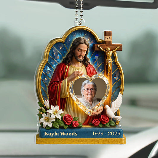Guardian Of My Heart - Personalized Custom Car Ornament