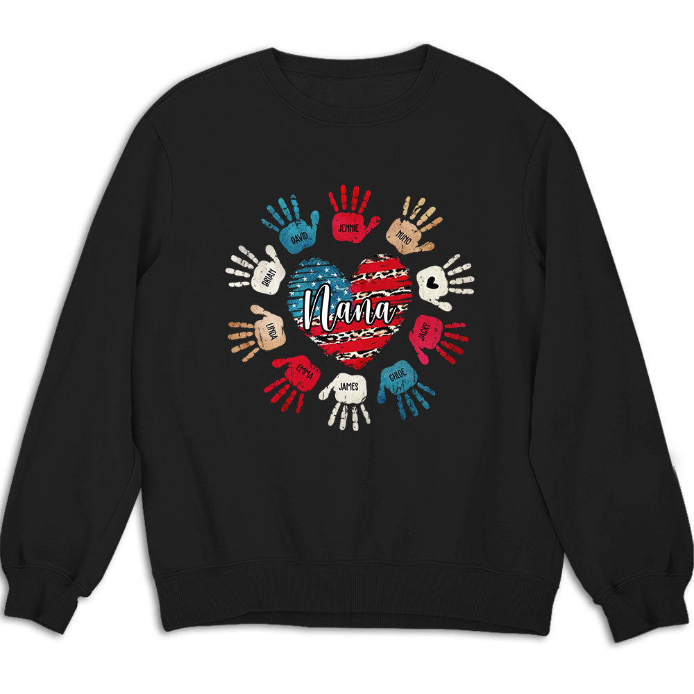 Heart And Hands - Personalized Custom Sweatshirt