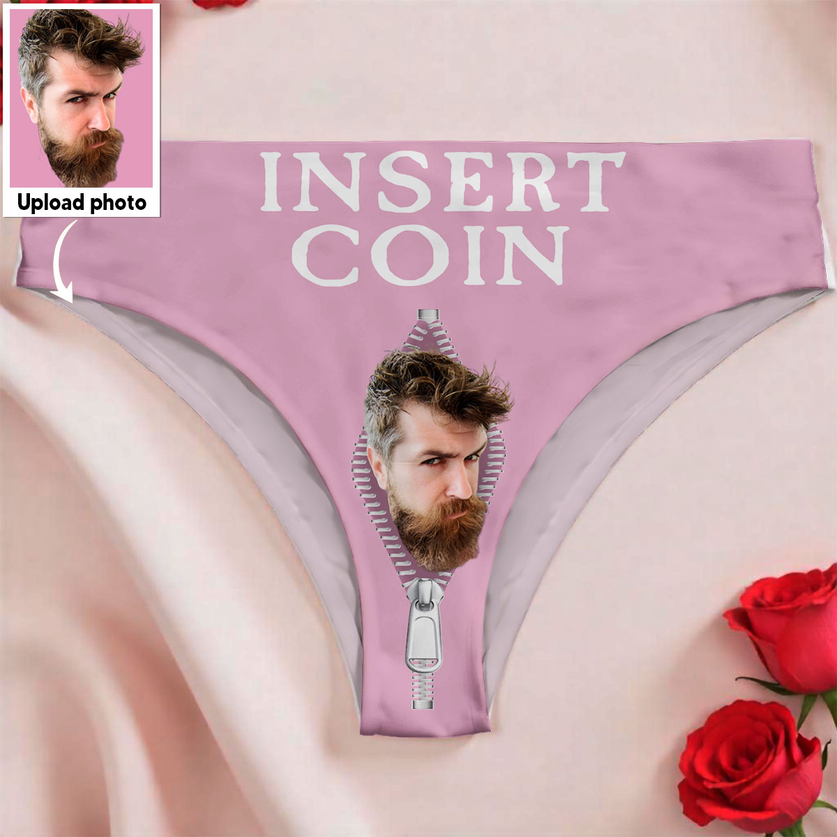 Insert Coin - Personalized Women Briefs