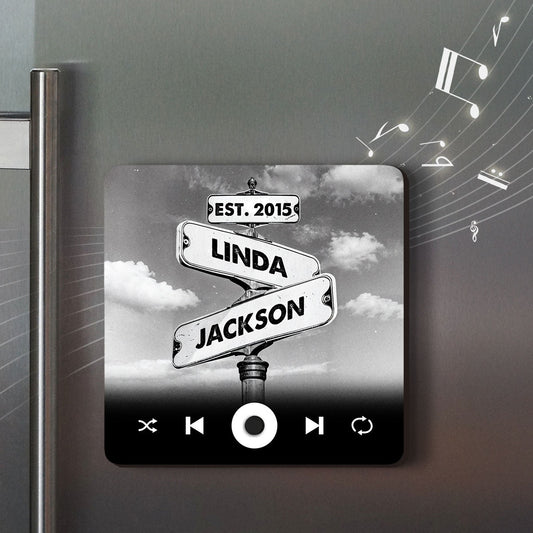 Love You Still - Personalized Custom Music Fridge Magnet