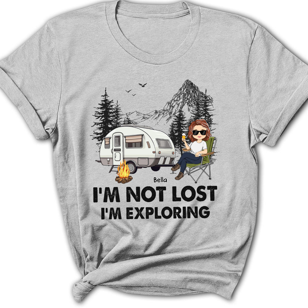 Not Lost - Personalized Custom Women's T-shirt