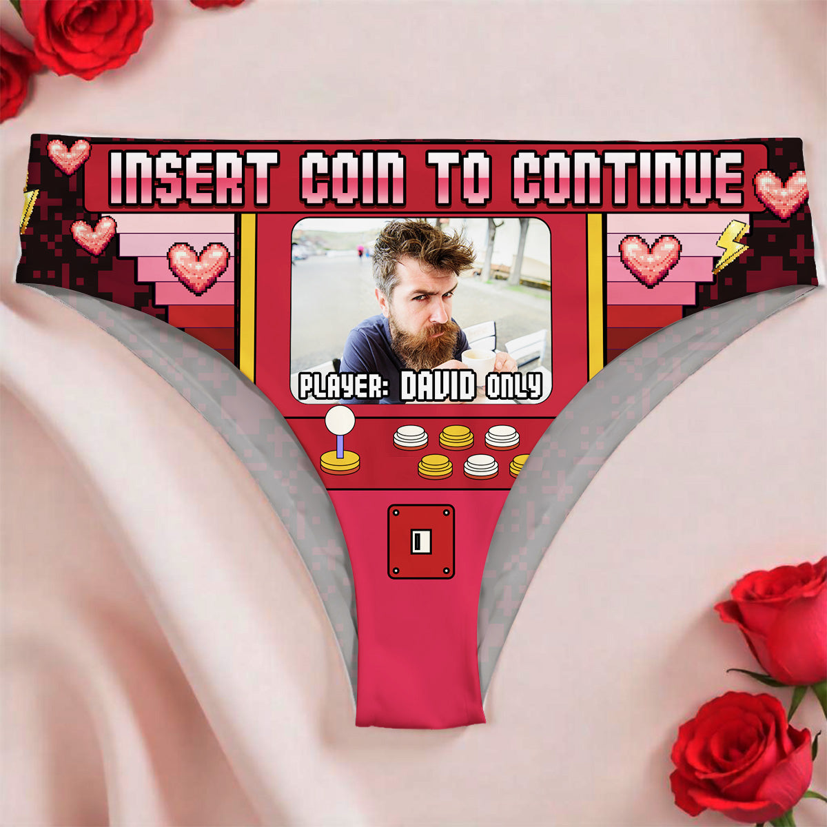 Insert Coin to Continue - Personalized Women Briefs