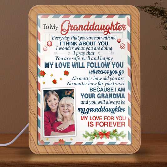 My Love Will Follow You Wherever You Go - Personalized Custom Magic Mirror